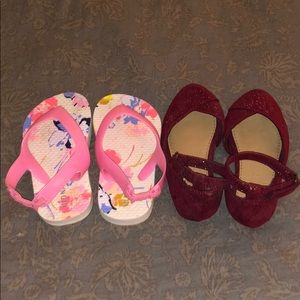 Little girls old navy shoes